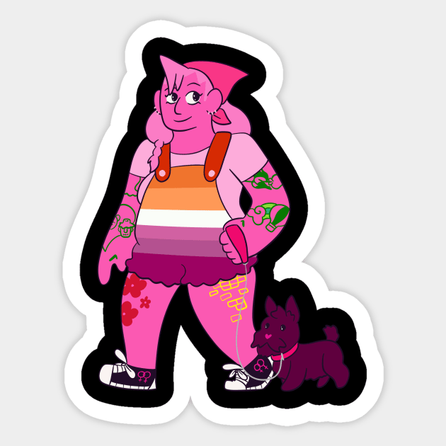 WH Pride Dorothy Sticker by StarKillerTheDreaded